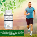 Vokin Biotech Alpha Lipoic Acid (ALA) 300 mg- Support Nerve Health & Sugar Metabolism) | Grocsy