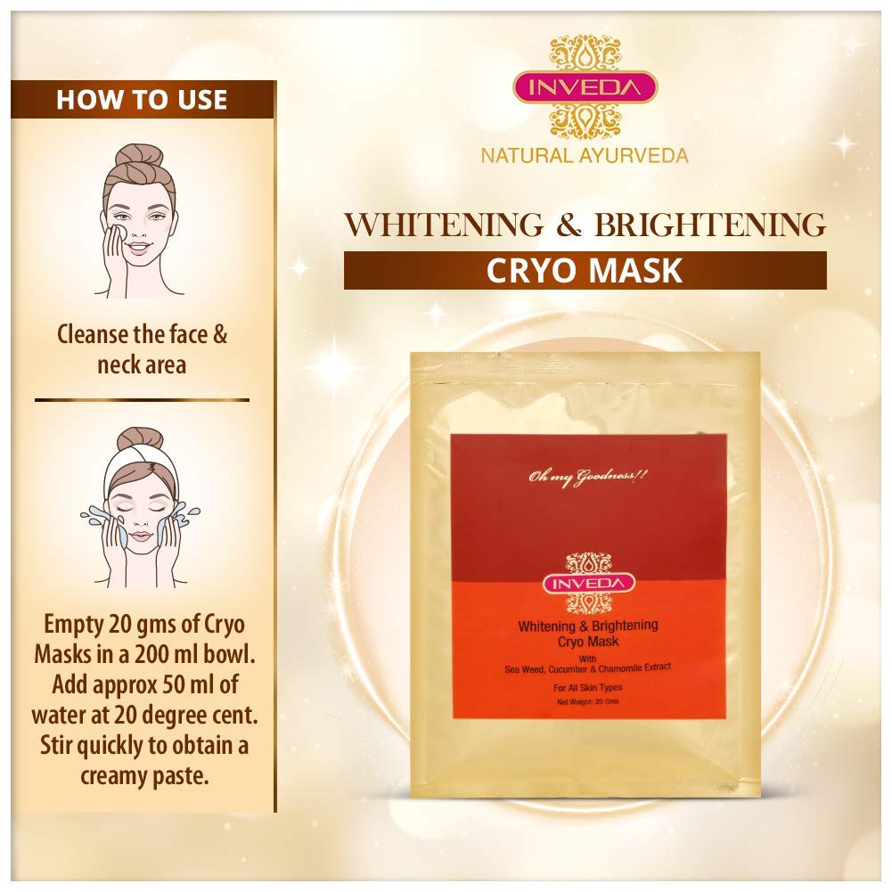 Inveda Whitening & Brightening Cryo Mask | Grocsy