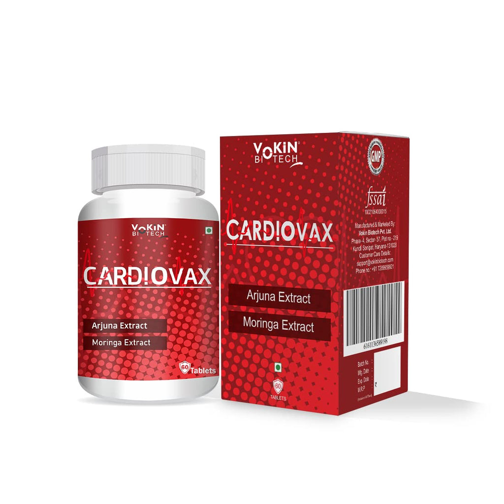 Vokin Biotech Natural Cardiovax Tablets | Grocsy