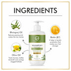 Nuerma Science Keratin Repair Natural Hairfall Control Olive Bhringraj Shampoo | Grocsy