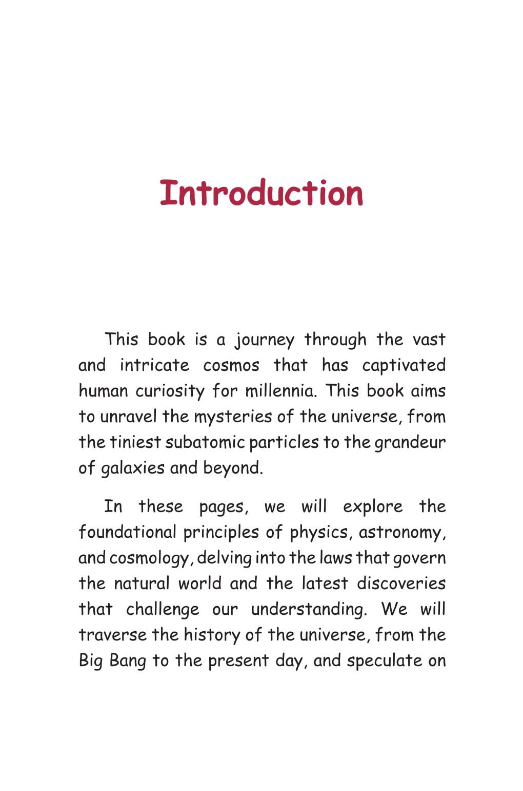 Fundamentals Of The Universe - Unbound Script | Grocsy