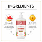Nuerma Science Hibiscus Hair Shampoo with Keratin Repair (SLS Free) | Grocsy