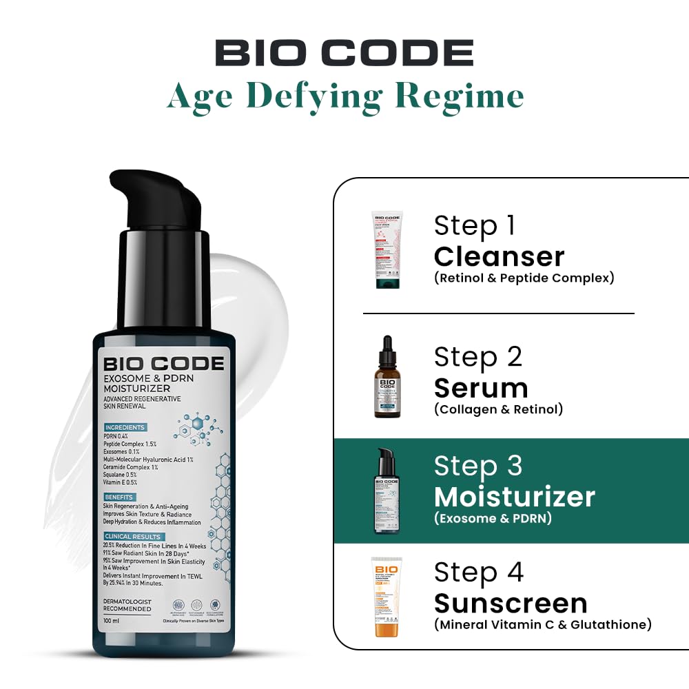 Bio Code Exosome& PDRN Moisturizer | Grocsy