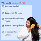 Wishcare Hair Growth Serum Concentrate With 3% Redensyl, 4% Anagain, Rice Water, Biotin | Grocsy