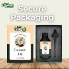 Organic Zing Coconut (Cocos Nucifera) Oil | Pure & Natural Carrier Oil for Skincare, Hair Care and Massage | Grocsy