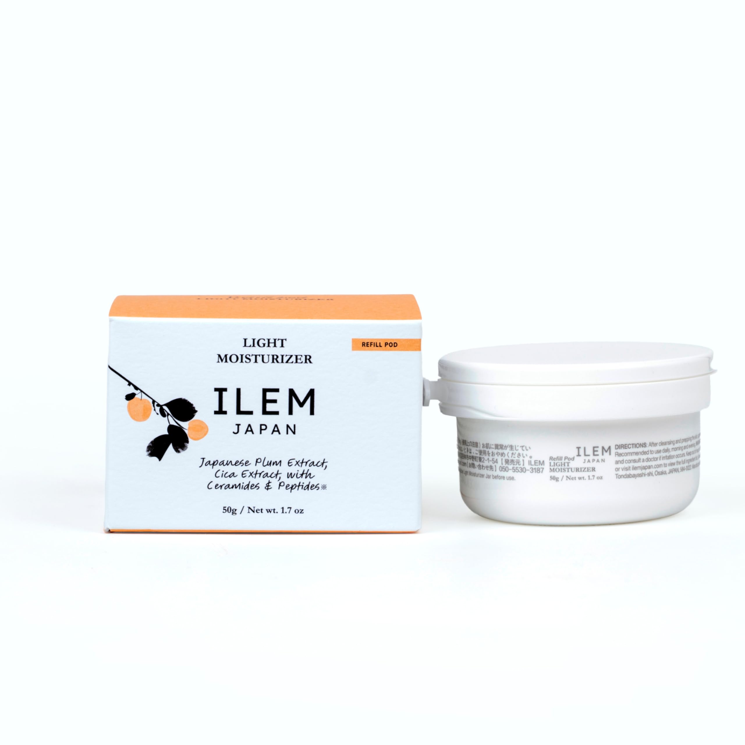 ILEM JAPAN Light Moisturizer Refill Pod | Grocsy