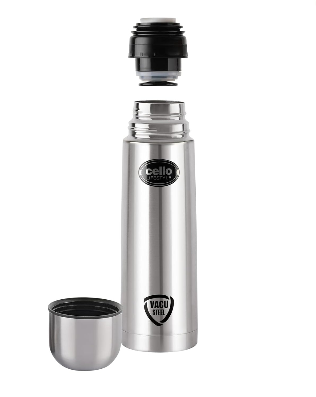 CELLO Lifestyle Insulated Stainless Steel Flask Water Bottle for Daily Use 500 ml | Grocsy