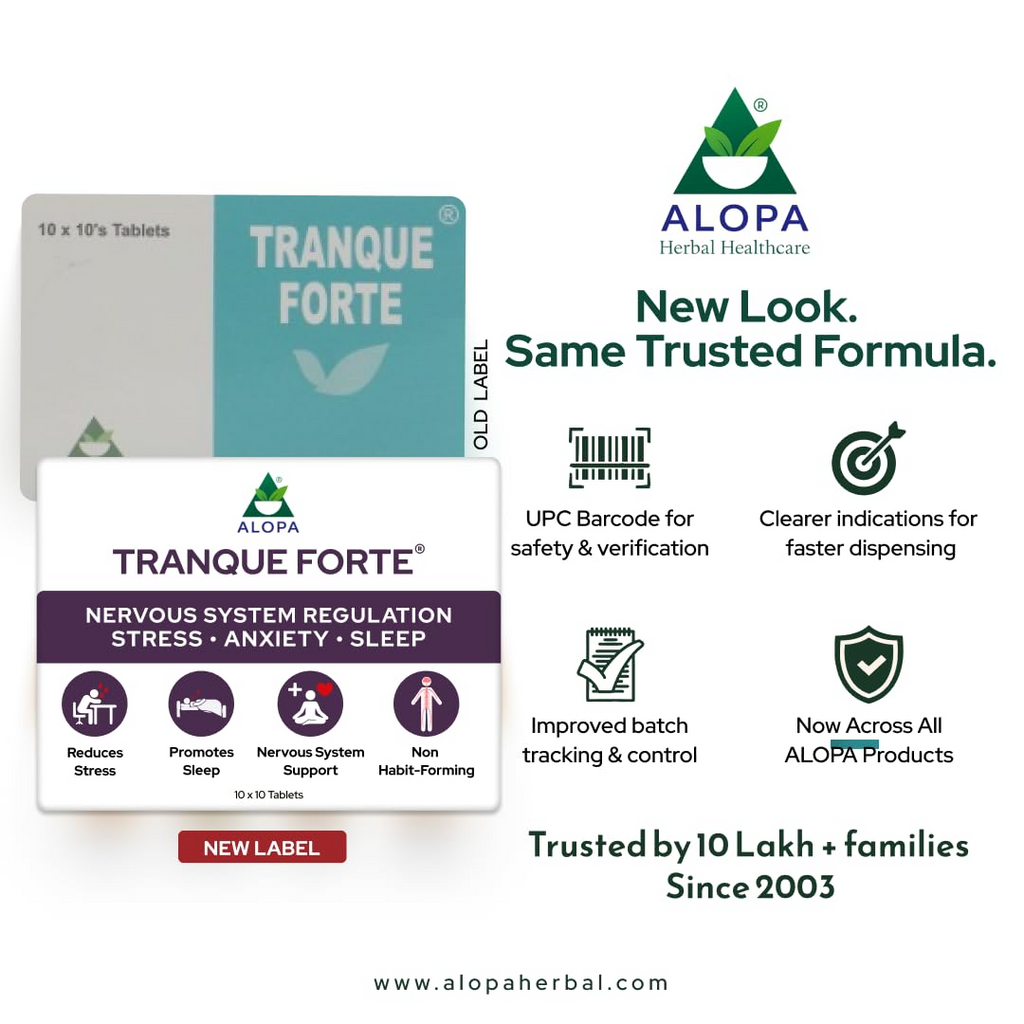 Alopa Herbal Tranque Forte Tablets | Grocsy