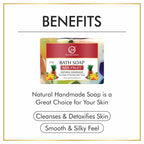 Nuerma Science Mix Fruit Bath Soap | Revitalizes & Nourishes Skin | Grocsy