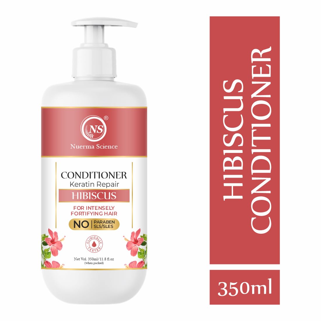 Nuerma Science Hibiscus Hair Conditioner with Keratin Repair | Grocsy