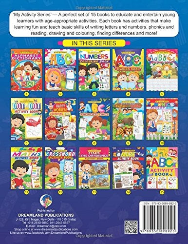 Dreamland My Activity- Happy Workers Colouring Book | Grocsy