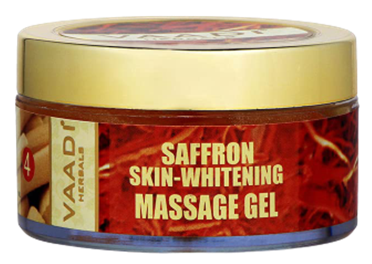 Vaadi Herbals Saffron Skin Whitening Massage Gel | Grocsy