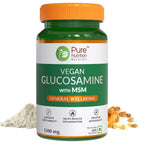 Pure Nutrition Vegan Glucosamine with MSM Veg Tablets | Grocsy
