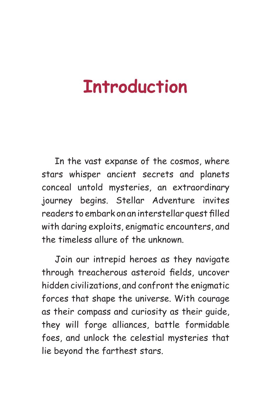 Stellar Adventures - Unbound Script | Grocsy