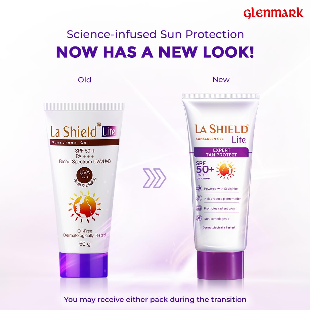 La Shield Lite SPF 50 PA+++ Mineral Sunscreen Gel | Grocsy