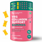 Carbamide Forte Veg Collagen Support Gummies - Mango Flavor | Grocsy