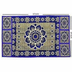 Cotton Refrigerator Cover Set - Blue | Grocsy
