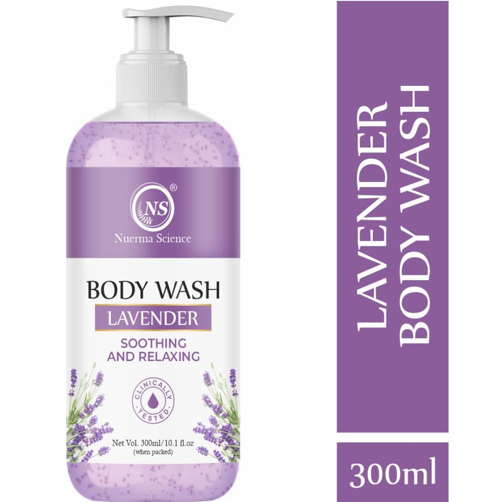 Nuerma Science Lavender Body Wash | For Soothing & Relaxing Body | Grocsy