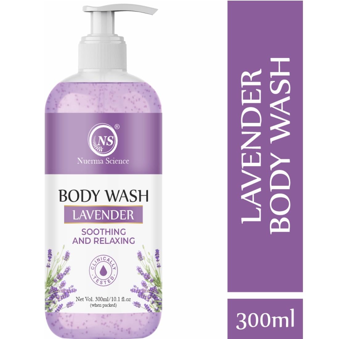 Nuerma Science Lavender Body Wash | For Soothing & Relaxing Body | Grocsy