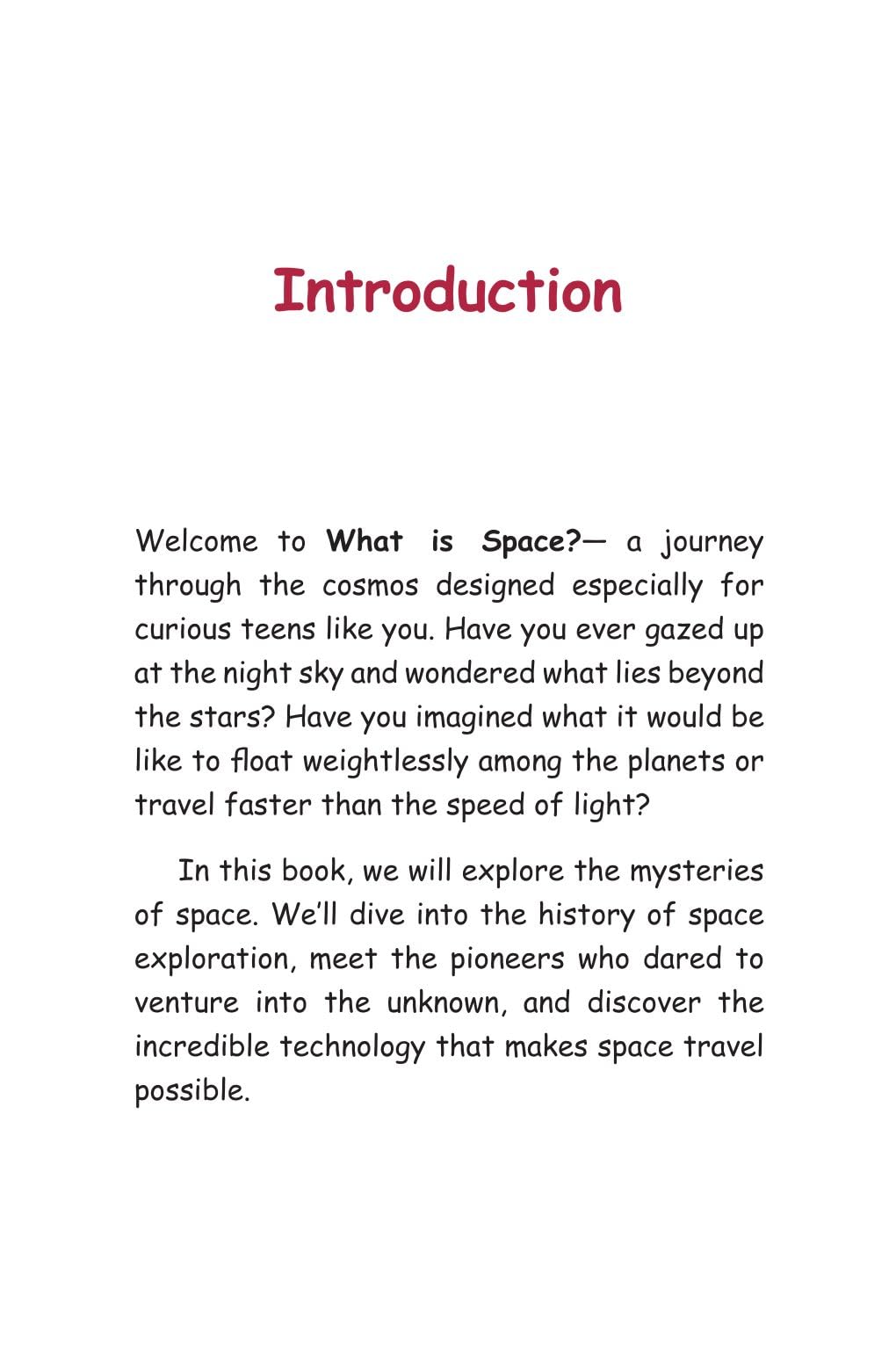 What Is Space ? - Unbound Script | Grocsy
