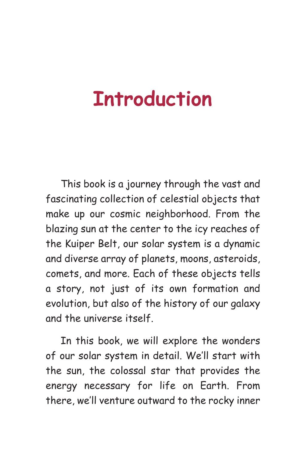 Wonders Of Our Solar System - Unbound Script | Grocsy