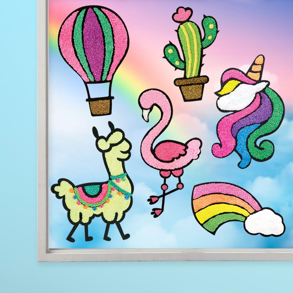 Imagimake Clay Stickers: Wonderland | No Mess Air Dry Foam Clay for Kids, 12 Clay Pouches, 8 Colors, 6 Unique DIY Stickers | Craft Supplies, Travel Toys | Birthday Gifts for Kids Ages 3 4 5 6 7 8 | Grocsy