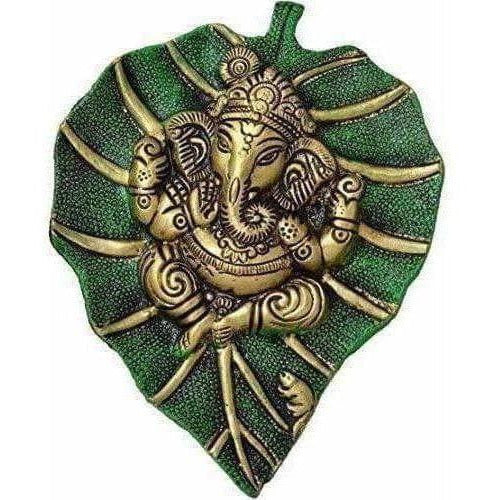 Designer Patta Ganesha Wall Hanging Showpiece | Grocsy