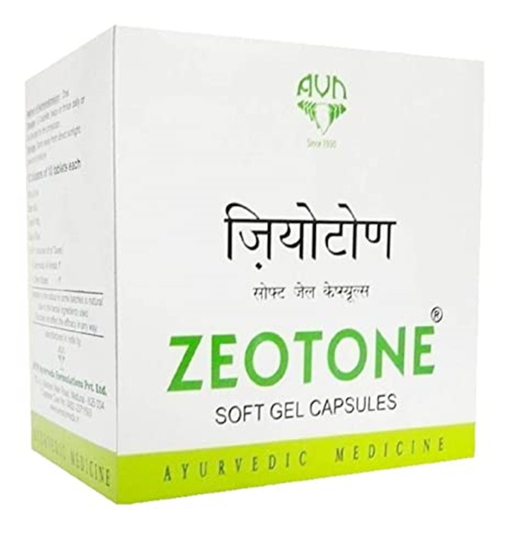 Avn Ayurveda Zeotone Soft Gel Capsules | Grocsy
