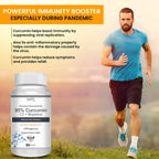 Vokin Biotech Curcumin C3+ Bioperine 1310mg Supports Mental Health | Grocsy