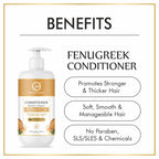 Nuerma Science Keratin Repair Fenugreek Hair Conditioner for Stronger, Thicker & Non-Frizzy Hair | Grocsy