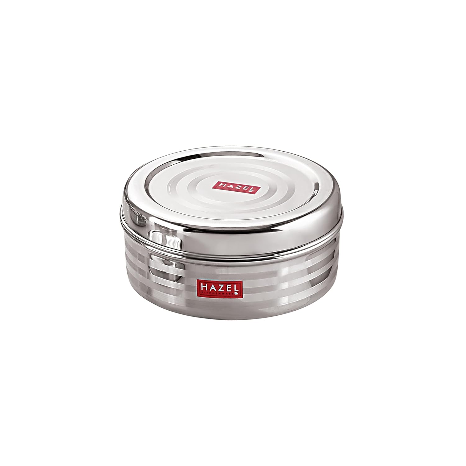 HAZEL Small Container For Kitchen|Steel Dabba of Capacity 400 ml | Grocsy