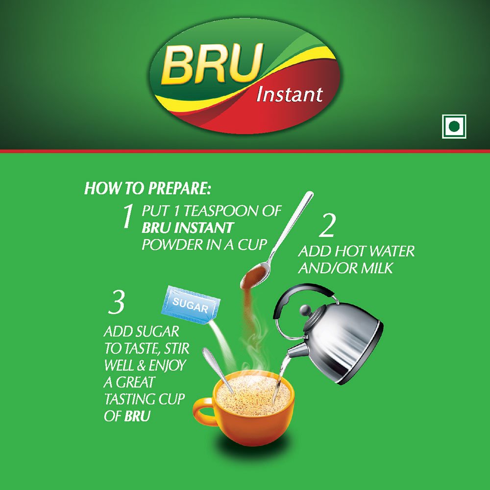 Bru Instant Coffee Jar | Grocsy