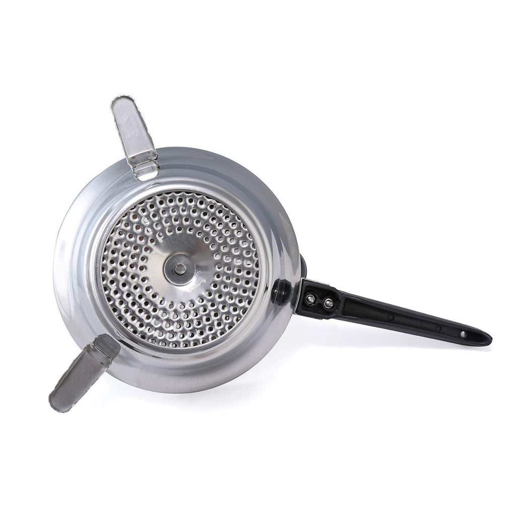Anjali - CR02 S.S. Crusher Delux (Puran M/C) with 5 Jali, Steel | Grocsy