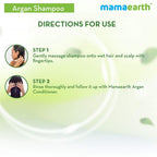 Mamaearth Argan Shampoo & Conditioner Combo - Limited Time Offer | Grocsy