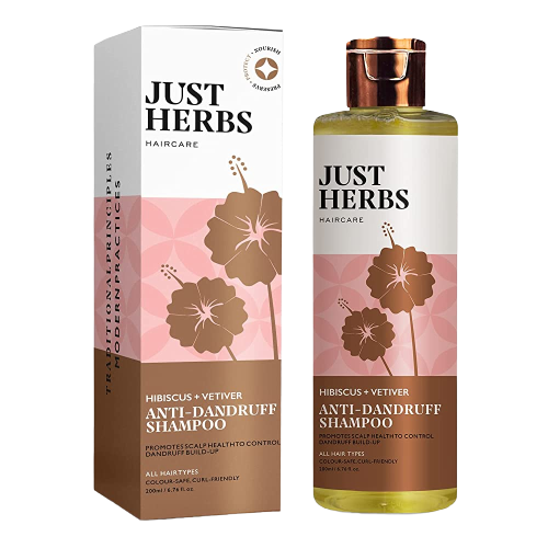 Just Herbs Ayurvedic Dandruff Control Soya Protein Shampoo | Grocsy