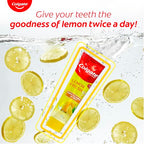 Colgate Lemon Fresh Gel Toothpaste, Fights Yellowness of Teeth, Freshens Breath 120gm/4.3 Oz (240g (120g x 2)) | Grocsy