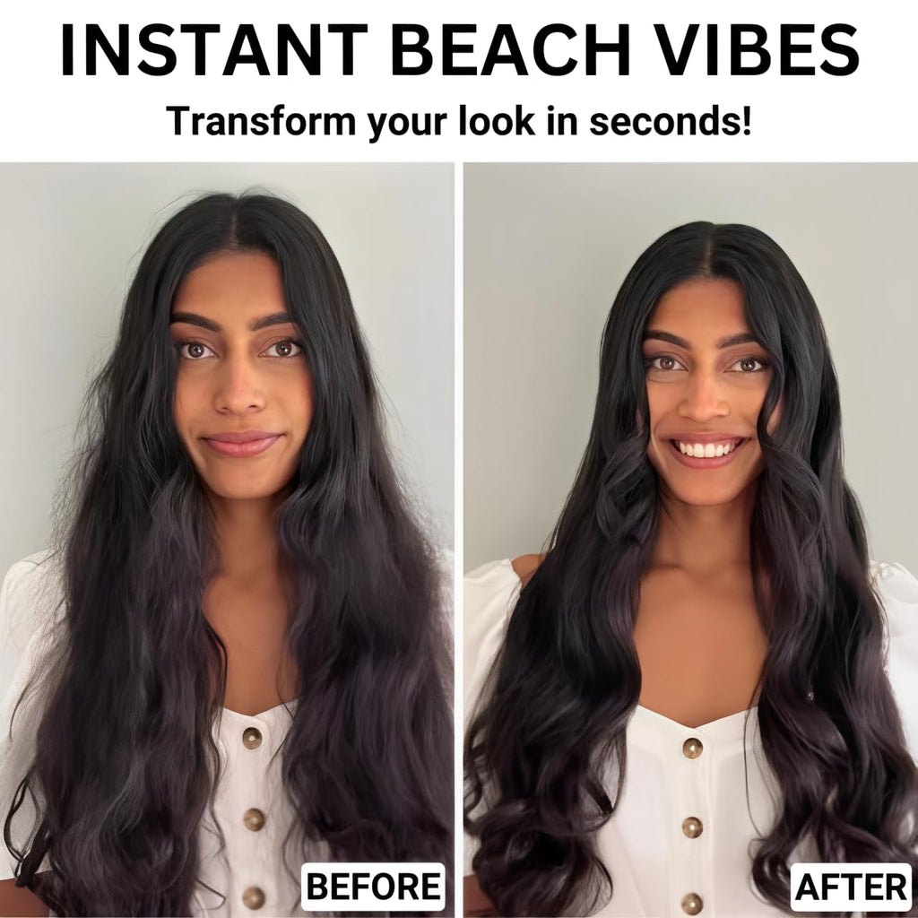 Samisha Sea Salt Spray For Hair Volume, Texture, Smooth Hair & Hair Styling | Grocsy