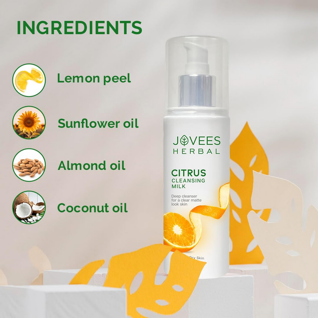 Jovees Citrus Cleansing Milk | Grocsy