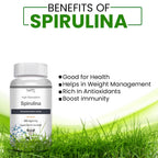 Vokin Biotech Spirulina- Support Heart Health and Liver Health -800mg | Grocsy