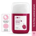 Plum 0.3% Glycolic Acid & Cherry Blossom Frizz Control Hair Serum Creme | Grocsy