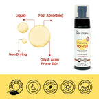 The Skin Story Water-like Hydrating Face Toner For Oily Acne Prone Skin With AloeVera | Grocsy