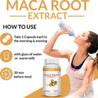Vokin Biotech Maca Root Extract 800mg For Energy, Strength & Reproductive Health | Grocsy
