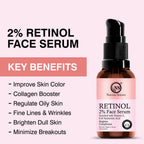 Nuerma Science 2% Retinol Face Serum | Refine, Renew, Restore | Grocsy