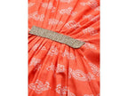 Ahalyaa Women's Traditional wear Kurta Set - Rust | Grocsy