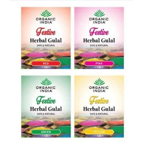 Organic India Organic Holi Colours - 200 gms | Grocsy