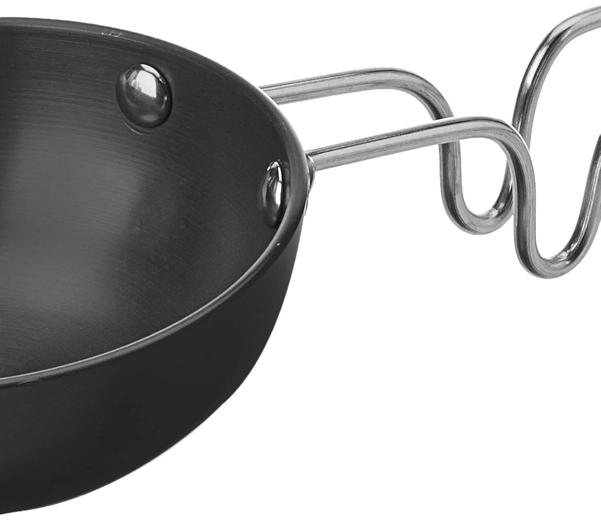 Brunchy Non-Stick Tadka Pan - Naturally Non-Stick Tempering Pan | Grocsy