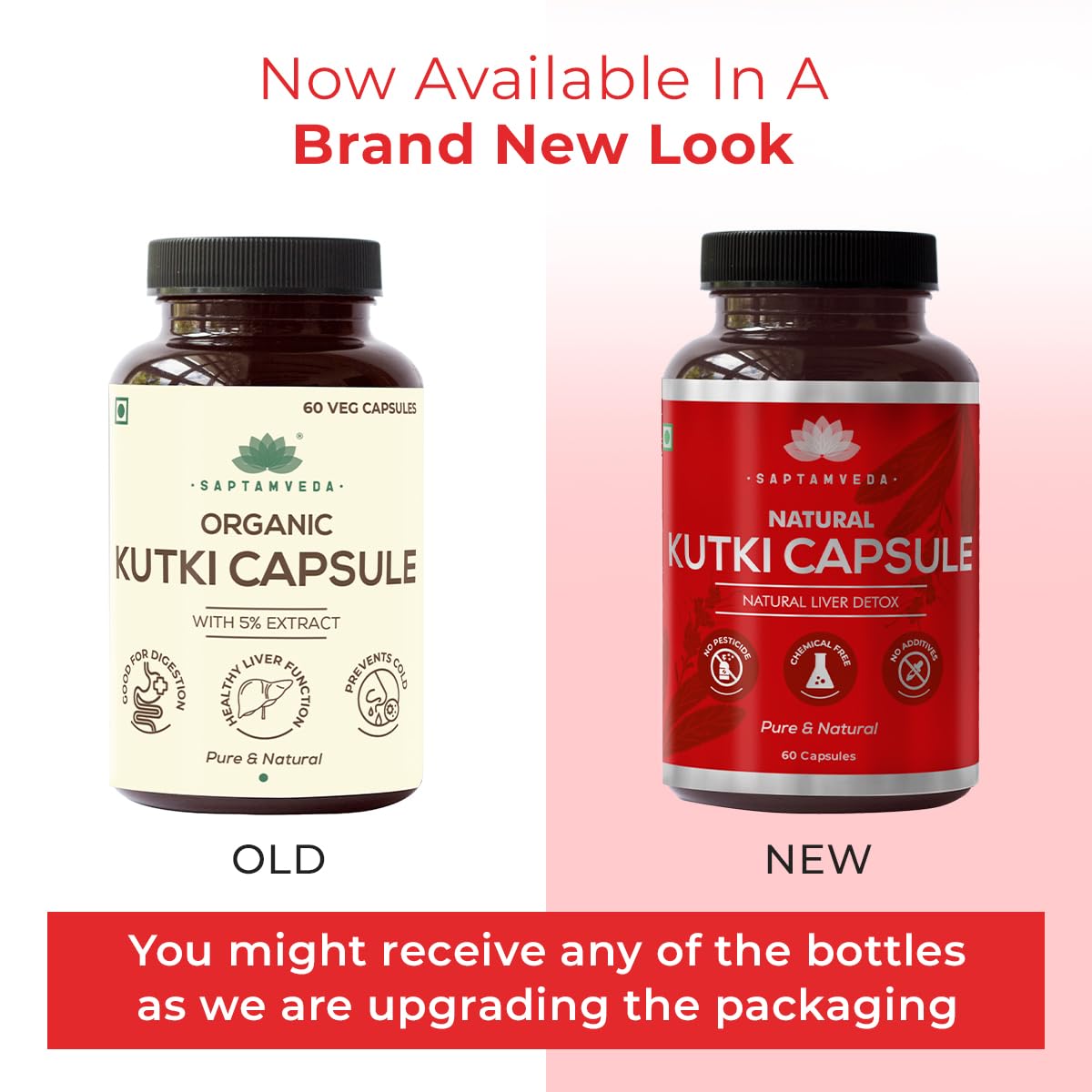 Saptamveda Organic Kutki Capsules | Grocsy