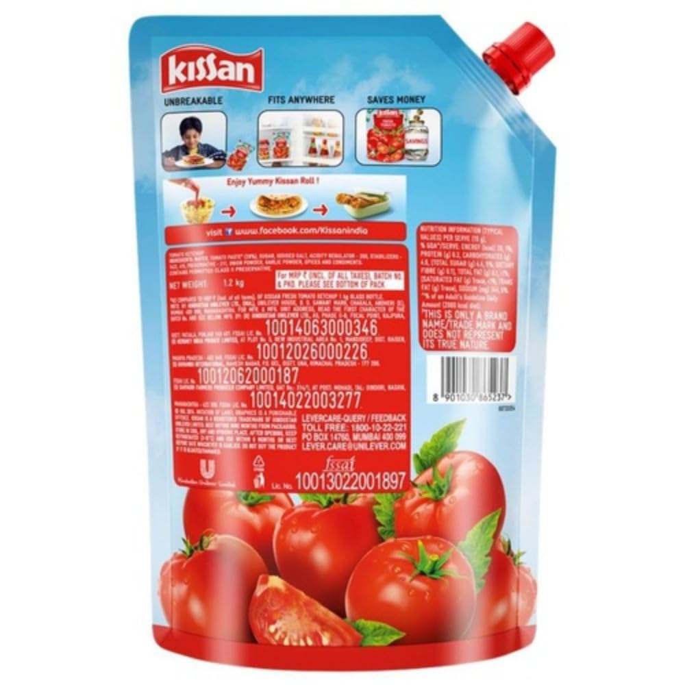 Kissan Fresh Tomato Ketchup | Grocsy