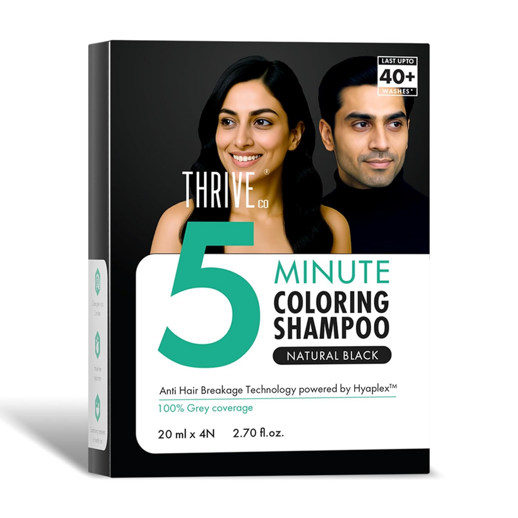 ThriveCo Coloring Shampoo - Natural Black | Grocsy