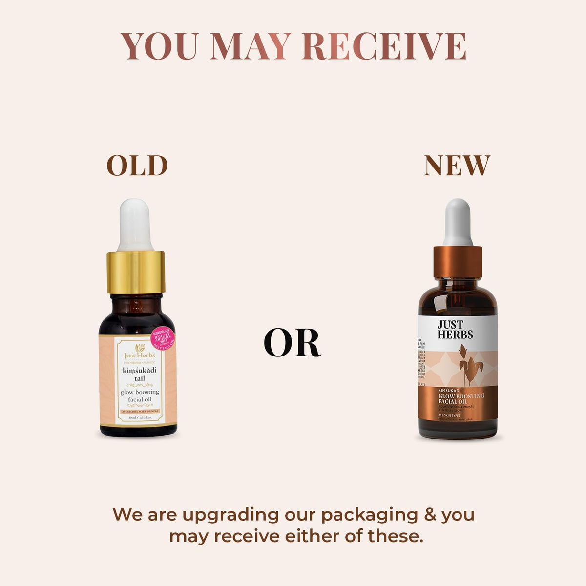 Just Herbs Ayurvedic Kimsukadi Tail Glow Boosting Facial Oil | Grocsy